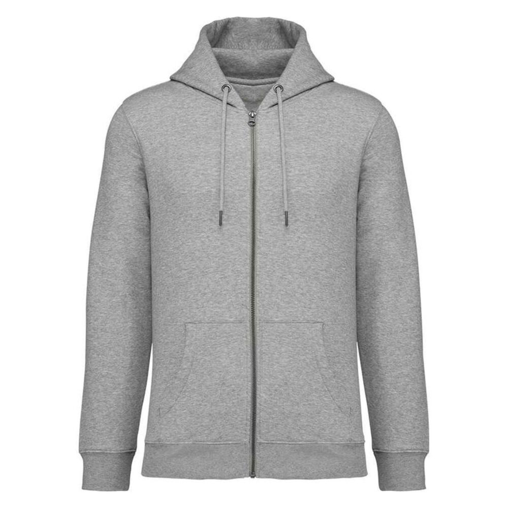 Native Spirit Unisex Adult Full Zip Hoodie / Moon Grey Heather